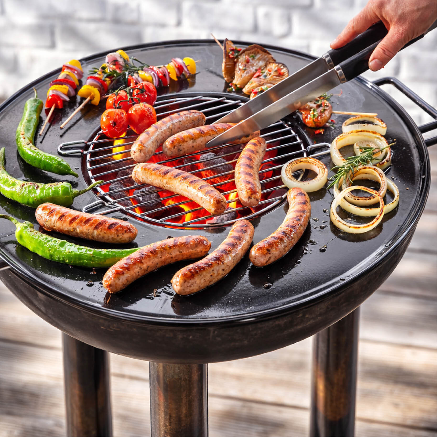 Perfekter Grillabend