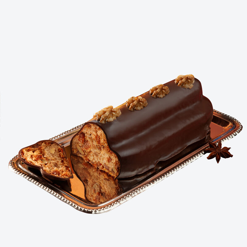 Walnuss-Stollen in knackiger Schokoladenhülle - Neueste Stollenkreation zu Weihnachten