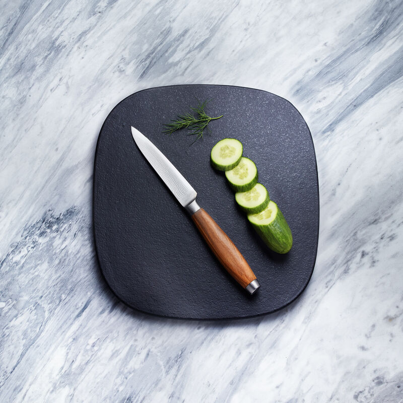Gemüsemesser: Premium-Damaszener-Messer mit edlen Olivenholzgriffen erfüllen höchste Ansprüche Bild 2