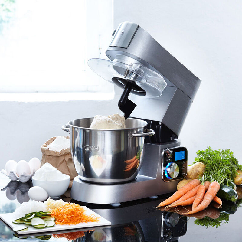 Aktion: Leistungsstarke Caso Ganzmetall-Küchenmaschine mit Gratis-Zubehör (Mix-Aufsatz und Gemüse-Reibevorsatz) Bild 2