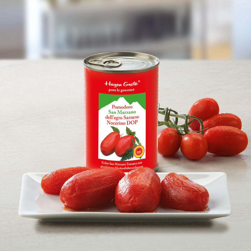 San Marzano Tomaten in verbeulten Dosen Bild 2