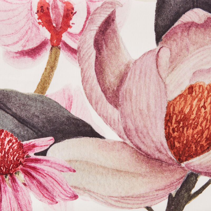 Floraler Tischlufer mit Fleckschutz aus sizilianischer Traditionsweberei Bild 2