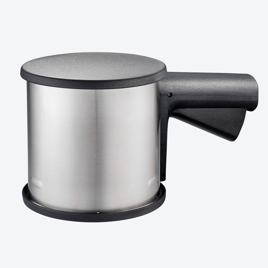 HENDI Mehlsieb Edelstahl - Doppelsieb Mit Einhand-Bedienung Für 550g