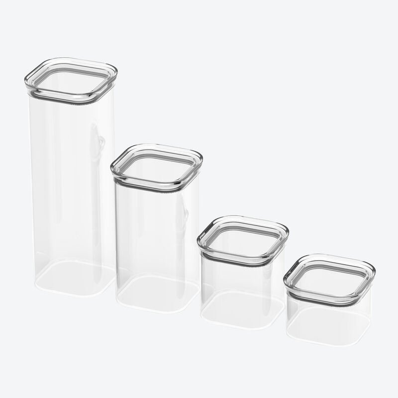 Hartglas-Vorratsdosen: Alle Lebensmittel jederzeit im Blick Glasvorratsdosen, Vorratsdosen, Vorratsdosen Glas Bild 3