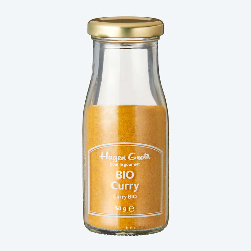BIO Curry, gemahlen