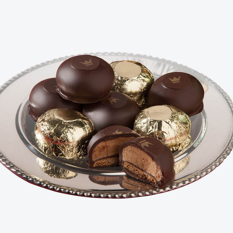 Belgische Spekulatius-Schokoladen-Pralinen