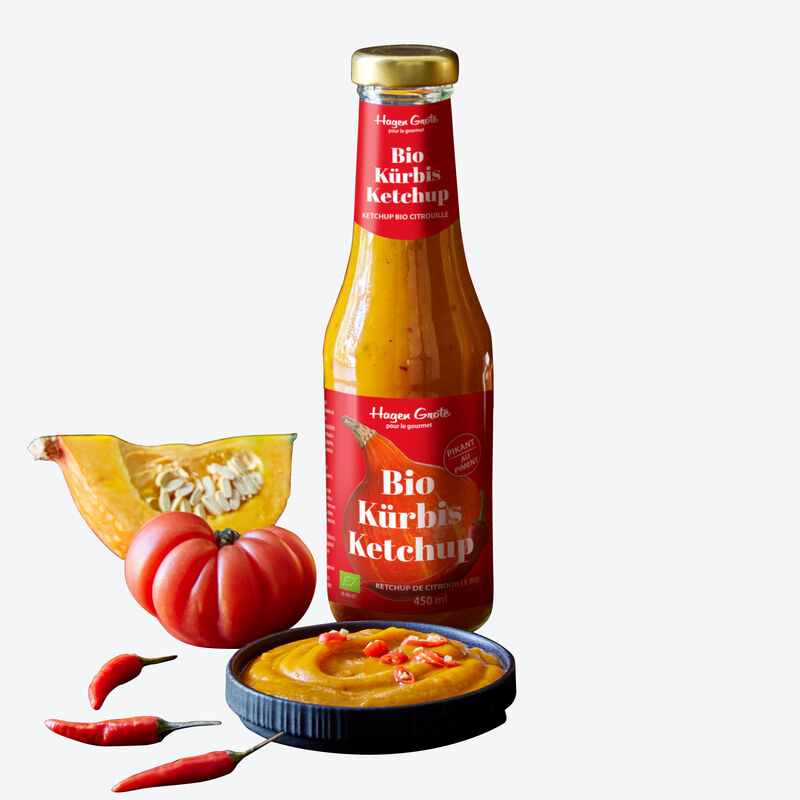 Bio Krbis-Ketchup  - hocharomatisch,  pikant, nur 10 % Zucker