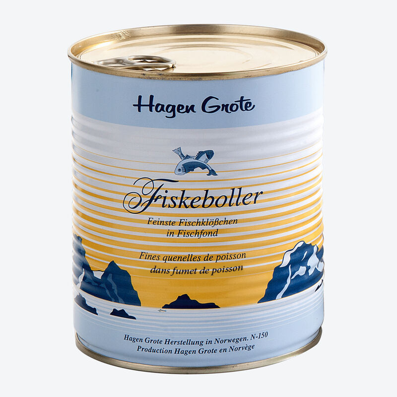 Hagen Grote Fiskeboller gelten als die besten Fischklößchen Skandinaviens