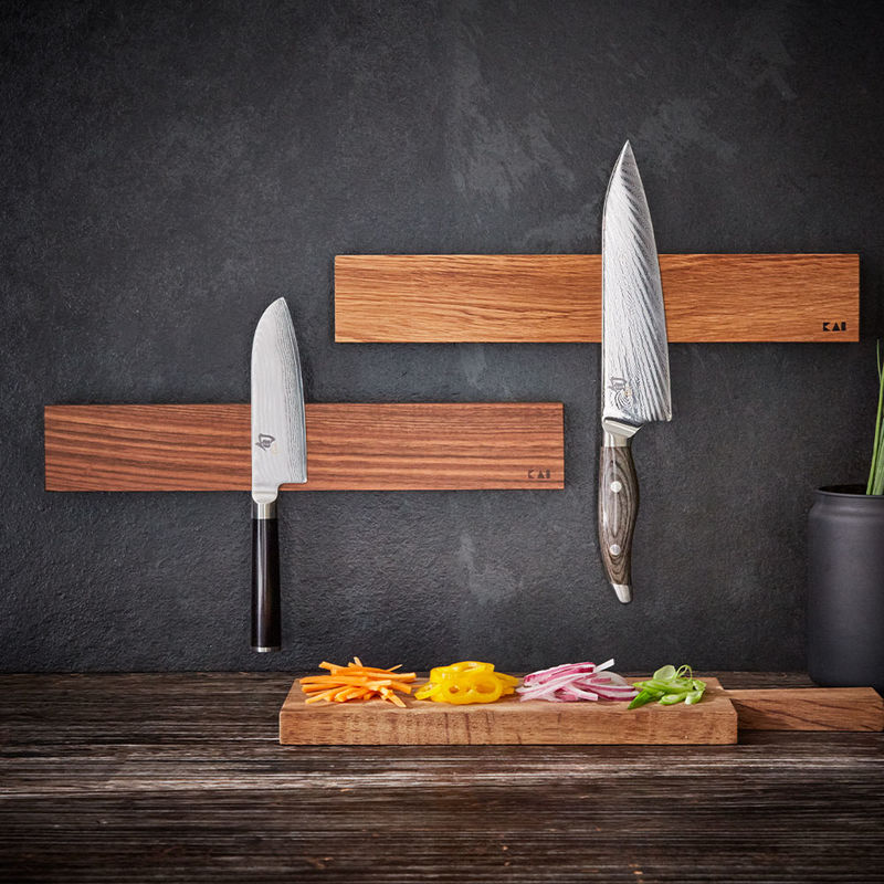 Magnetische Holzleiste: Wertvolle Kochmesser sicher, platzsparend, dekorativ aufbewahren