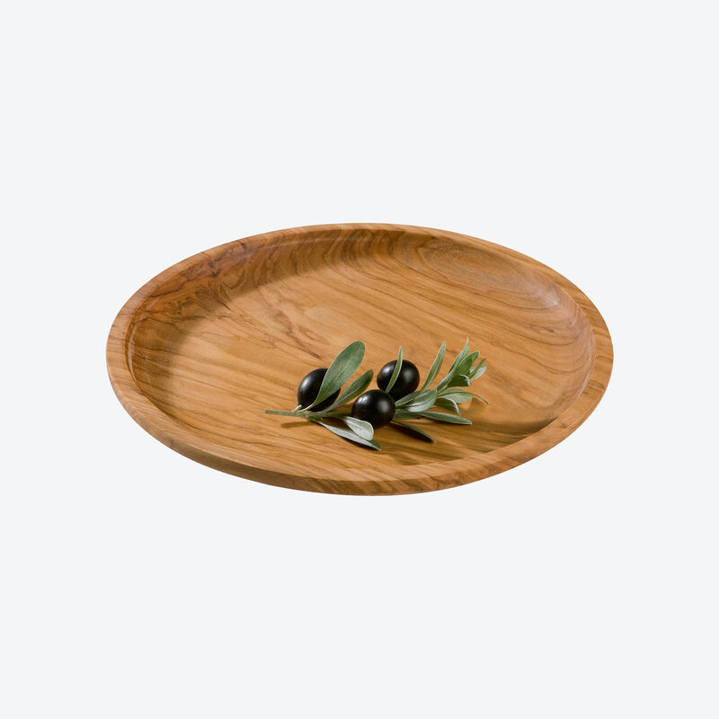 Olivenholzteller - edel, schön und dauerhaft