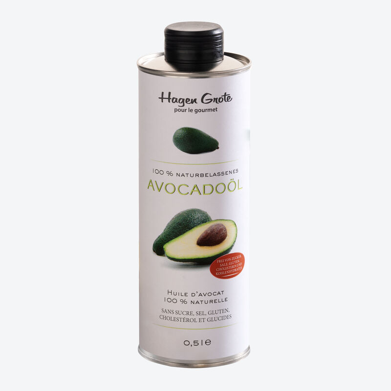 Reines Avocadoöl - mildaromatisch, über 250 °C hoch erhitzbar