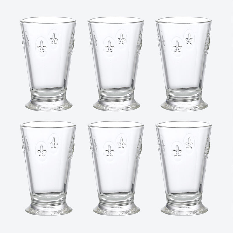 Saft- und Wasserglas: Franzsische Lilienglser