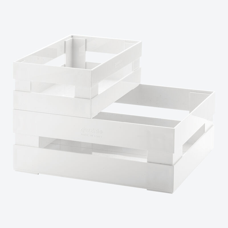 Stapelbox-Set für individuell kombinierbaren Stauraum