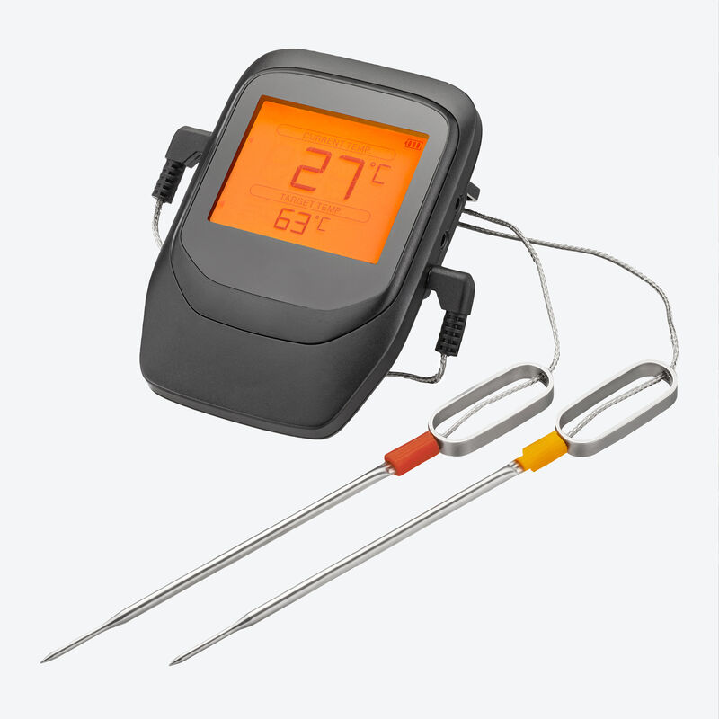 Thermometer mit App: Garzustand von 6 Speisen gleichzeitig kontrollieren