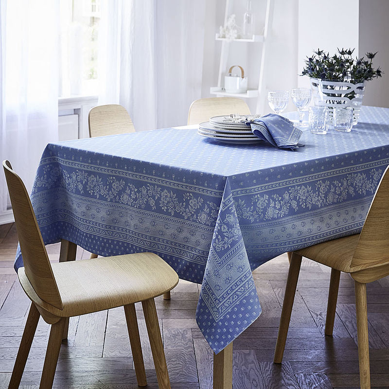 Tischdecke - Hochwertig jacquardgewebt statt bedruckt: Provenzalische Tischwäsche mit Fleckenschutz