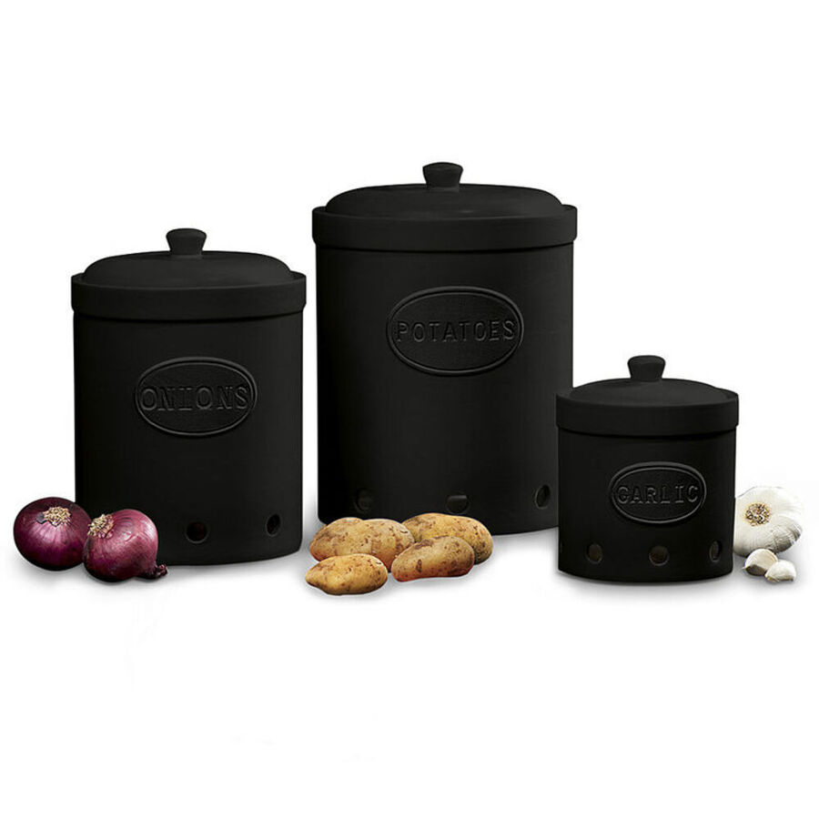Vorratstopfset - Richtig gelagert bleiben Kartoffeln, Zwiebeln