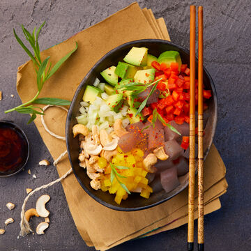 Produktbild fr '  Blue Cobia Edelfisch Pok Bowl'