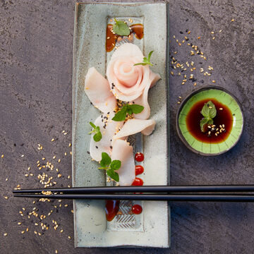 Produktbild fr '  Blue Cobia Sashimi usuzukuri'