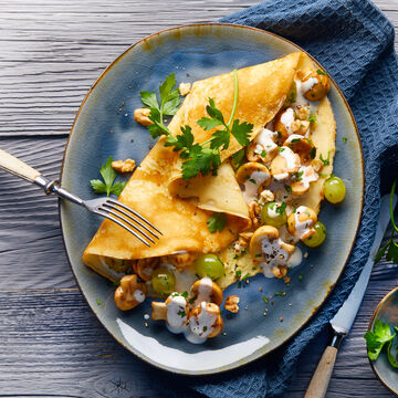 Produktbild fr '  Gefllte Pilzpfannkuchen'