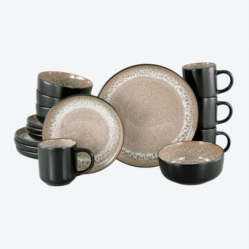 Produktbild fr '16-tlg. Steingut-Geschirr - skandinavisch inspiriert'