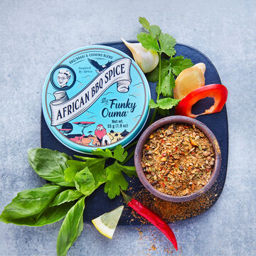 Produktbild f�r 'African BBQ Gew�rzmischung aus S�dafrika, f�r intensiven Grillgeschmack, 55 g'