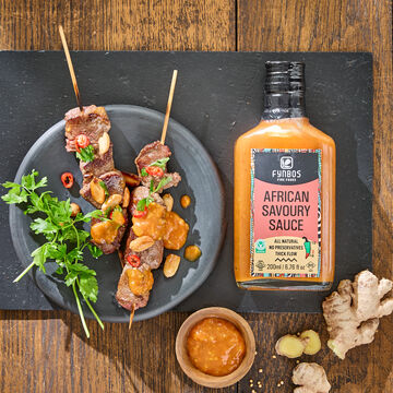 Produktbild f�r 'Afrikanische Sauce, W�rzsauce - authentisch, 200 ml'