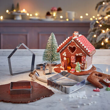 Produktbild fr 'Ausstechformen-Set Lebkuchenhaus'