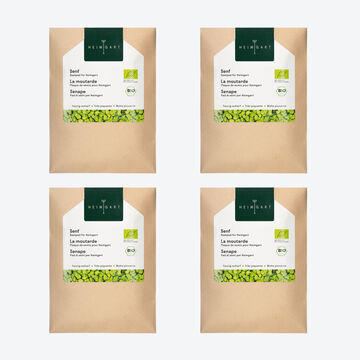 Produktbild f�r 'Bio-Microgreens Saatpads Senf, 4 St�ck'