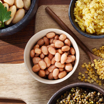 Produktbild fr 'Borlotti-Bohnen: Klassiker der italienischen Kche   Braune Bohnen'