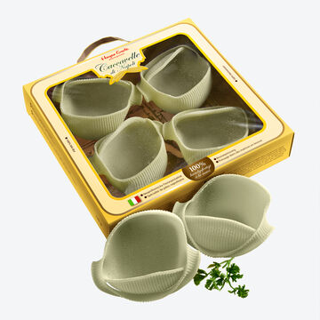 Produktbild f�r 'Caccavelle Spinat: gro�e neapolitanische Pastamuschel f�r delikate F�llungen'