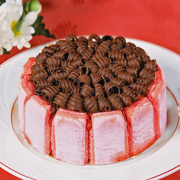 Produktbild fr 'Charlotte au chocolat mit Biskuits Roses de Reims'