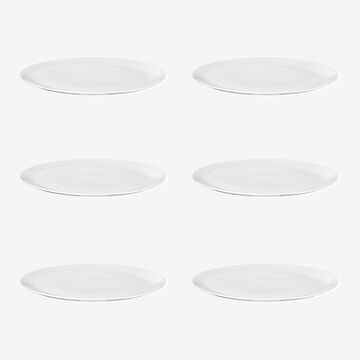 Produktbild f�r 'Dessertteller: Zeitlos sch�nes Fine Bone China Geschirr in strahlendem Wei�'