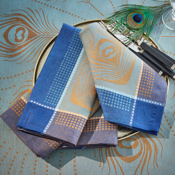 Produktbild fr 'Elegante Art dco Servietten aus franzsischer Traditionsweberei'