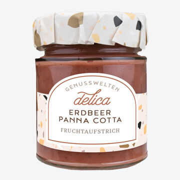 Produktbild f�r 'Erdbeer-Pannacotta Creme &ndash; cremig, fruchtig & edel, 160 g'