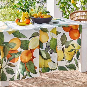 Produktbild f�r 'Fruchtig frisch: Original italienische Leinentischdecke'