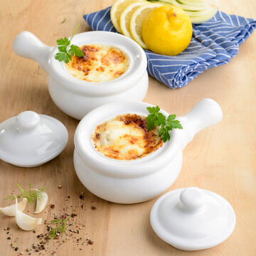 Produktbild fr 'Gratinierte franzsische Fenchelsuppe'