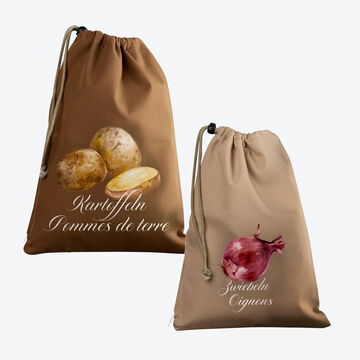 Produktbild fr 'Hagen Grote Frischhaltebeutel fr Kartoffeln & Zwiebeln – 2-tlg. Beutel-Set'