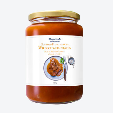 Produktbild fr 'Hagen Grote Gourmet-Klassiker: Wildschweinbraten – servierfertig zubereitet'