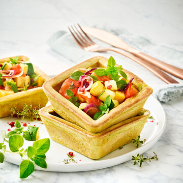 Produktbild fr 'Herzhafte Kruter-Waffelbecher'