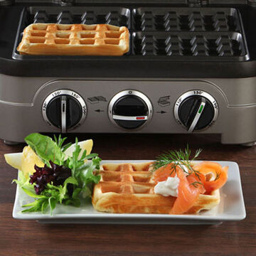 Produktbild fr 'Kartoffelwaffeln mit Lachs'