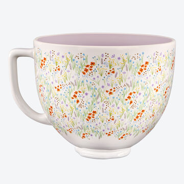 Produktbild f�r 'KitchenAid Keramiksch�ssel Wildflower - 4,7 l'