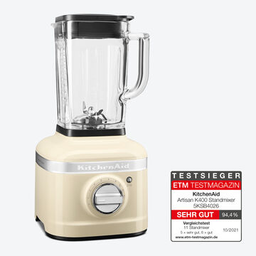 Produktbild f�r 'KitchenAid Standmixer Artisan: P�riert pulverfein, Passieren �berfl�ssig'