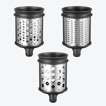Produktbild f�r 'KitchenAid Zusatztrommeln f�r Gem�seschneider - 3-teiliges Set'