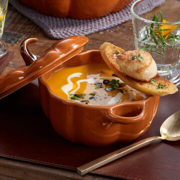 Produktbild fr 'Krbis-Schaumsppchen mit Jakobsmuscheln'