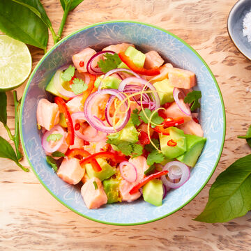 Produktbild fr 'Lachs-Avocado-Ceviche'