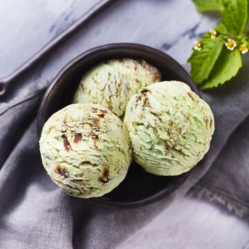 Produktbild fr 'Minze-Schokoladeneis'