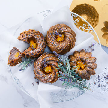 Produktbild fr 'Mohn-Kchlein mit Aprikosen und Lavendel'