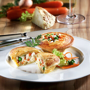 Produktbild fr 'Pasteten mit Geflgel-Gemse-Fllung'