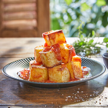 Produktbild fr 'Patatas bravas - wrzig-pikante Kartoffeln'