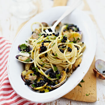 Produktbild fr 'Pescaviar Venusmuschel Spaghetti'